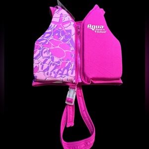 Aqua Swim School Water Trainer UPF 50+ Safety vest Level 2 25-37 lbs NWT.   1